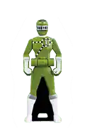 ToQ 1gou Transfer to Green - Gokai Key R-296