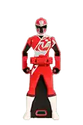 Aka Ninger (Tsumuji) - Gokai Key R-325